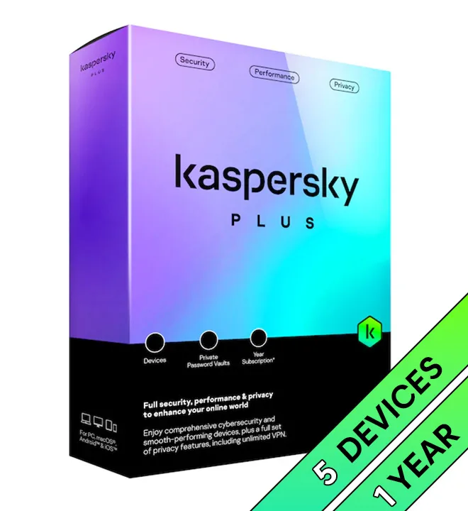 SOFTWARE KASPERSKY PLUS 5 PC